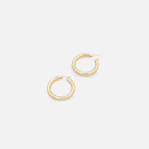 Tom Wood Classic Hoops Thick Large - Gold