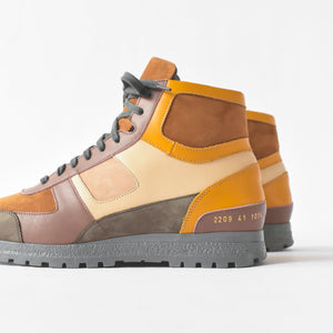 Common Projects x Robert Geller Boot  - Camel / Tan / White / Yellow