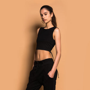 Kith London Cropped Top - Black