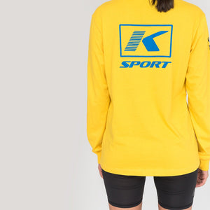 Kith Sport K Sport L/S Tee - Sunshine Yellow