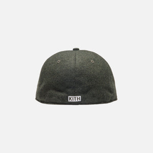 Kith Wool Fitted Cap - Olive