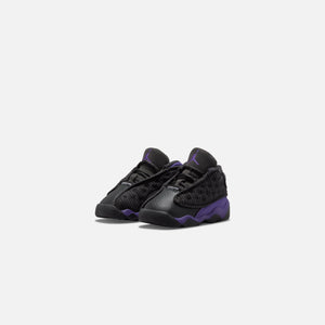 Nike Toddler Air Jordan 13 Retro - Black / Court Purple / White