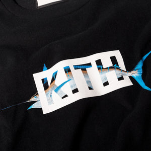 Kith Marlin Classic Logo Tee - Black