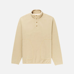 Aimé Leon Dore Fleece Half Button - Beige