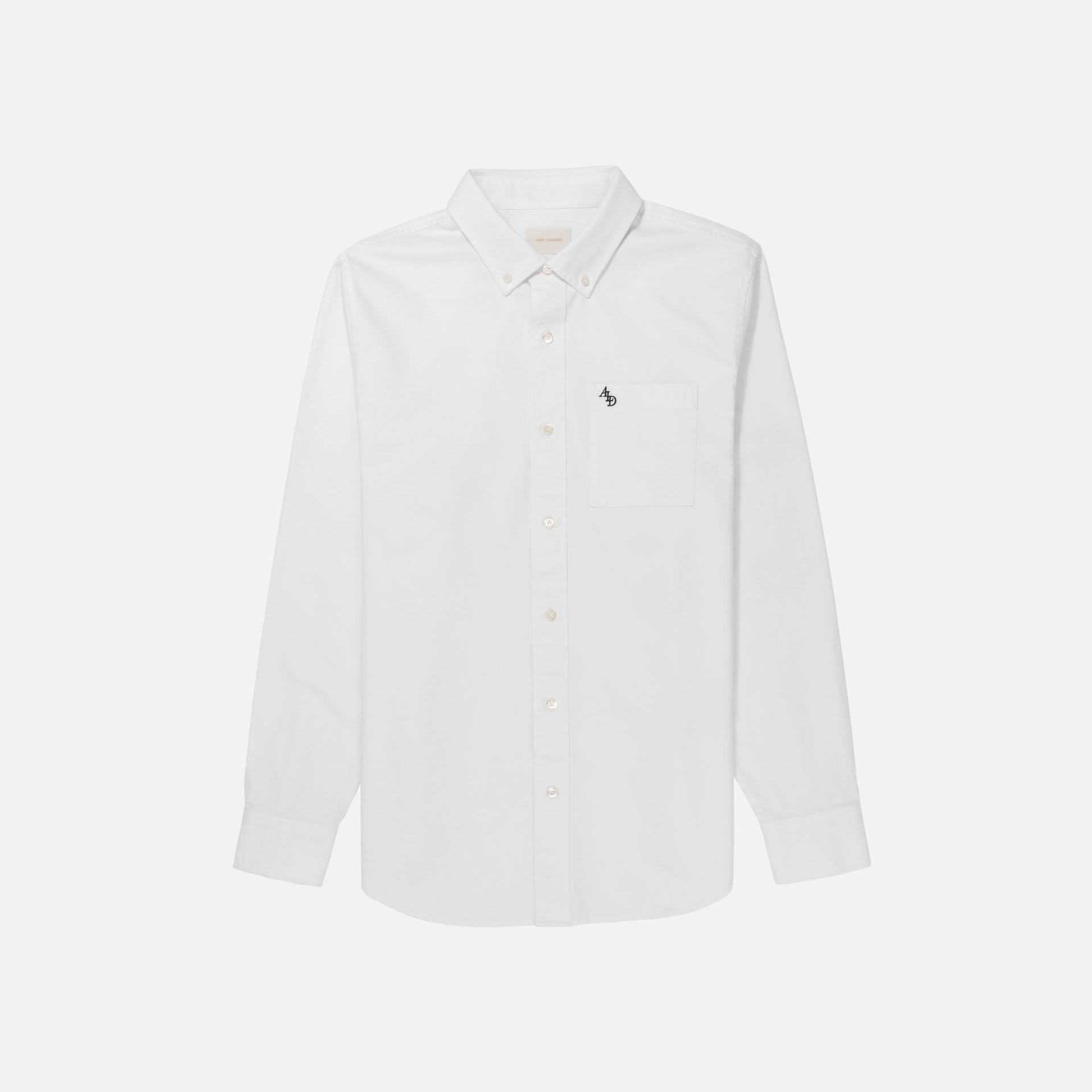 Aimé Leon Dore Solid Oxford Shirt - White