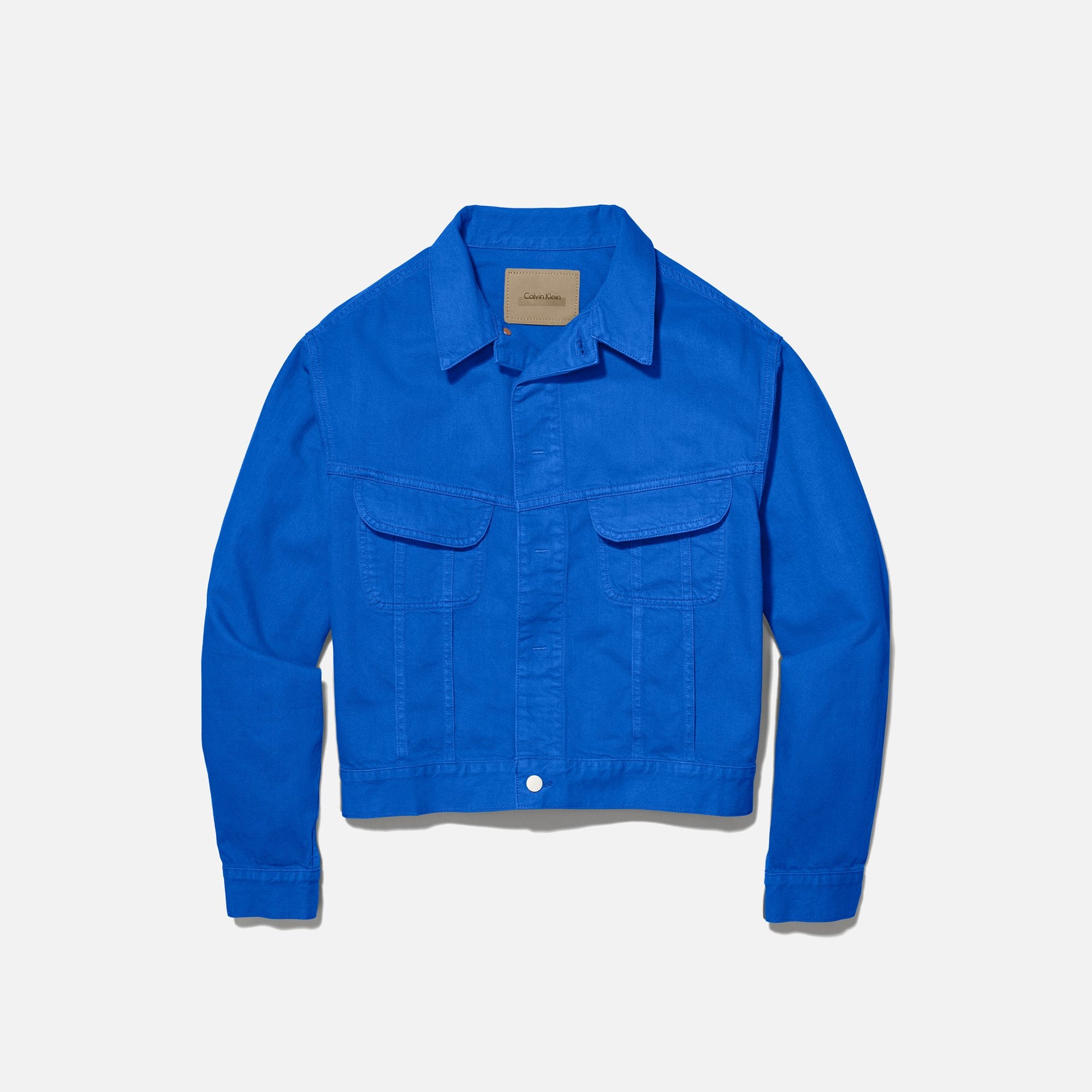 Calvin Klein x Heron Preston Men`s Canvas Trucker Jacket - Blue
