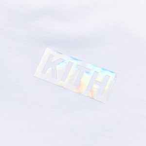 Kith Kids Foil Box Logo Tee - White