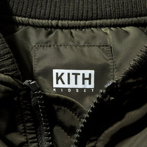 Kidset Astor MA-1 Jacket - Olive