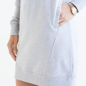 Kith Kaylee L/S Sweatshirt Dress - Grey