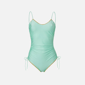 Oseree Maillot Basic Seam - Aqua