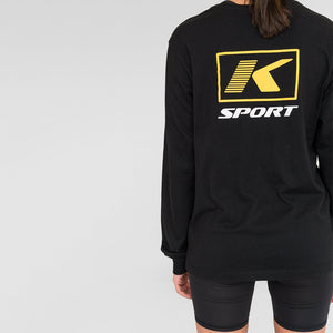 Kith Sport K Sport L/S Tee - Black
