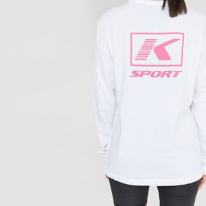 Kith Sport K Sport L/S Tee - White